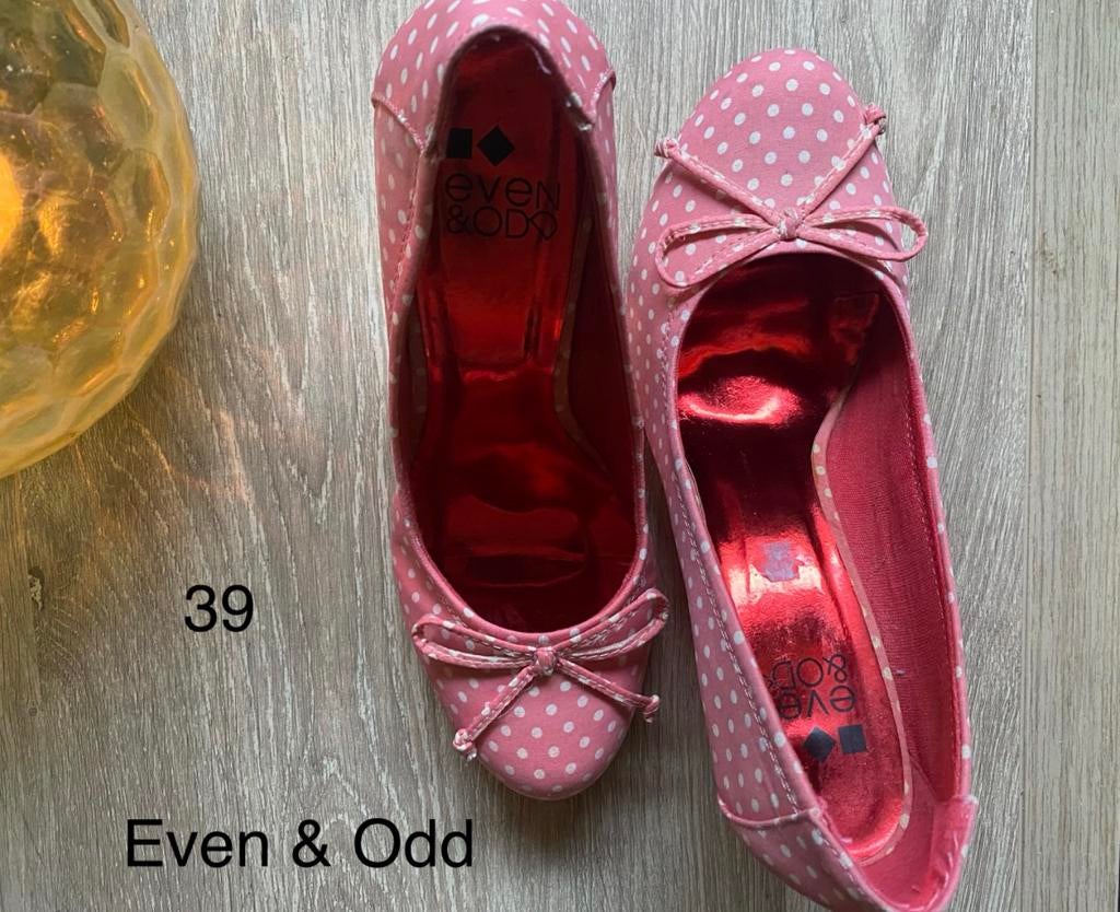 🔥 Even&Odd pumps - maat 39, Pumps, Ophalen of Verzenden, Zo goed als nieuw, Roze