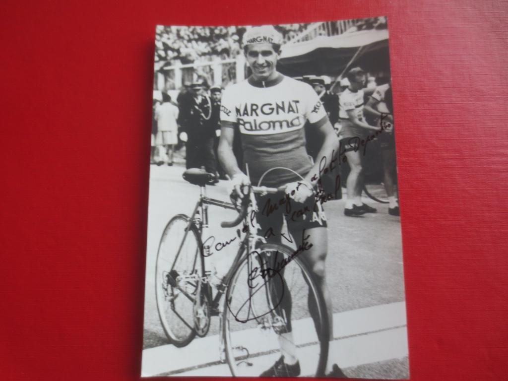 wielerkaart  1963 team margnat   federico  bahamontes  signe, Envoi, Comme neuf