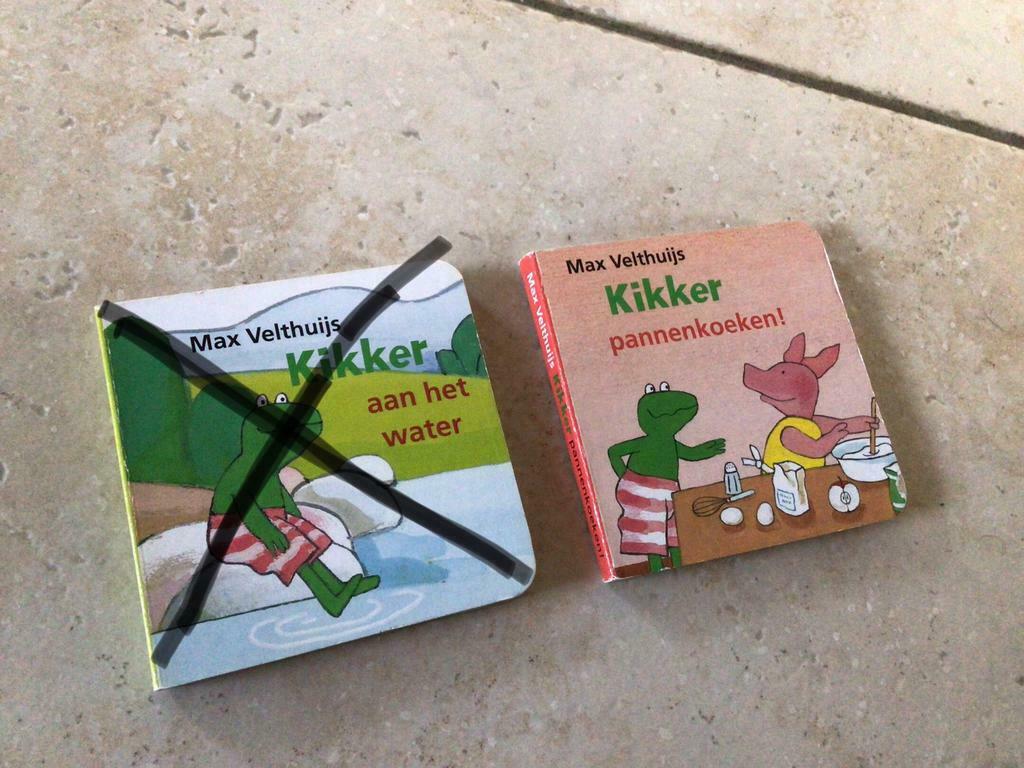 Kartonboekje kikker, Max Velthuijs, Ophalen of Verzenden, Gelezen