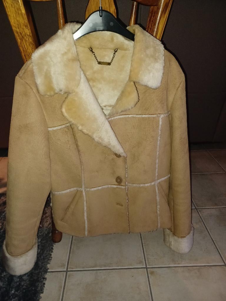 kort damesjasje, Ophalen, Mexx, Beige, Maat 42/44 (L)