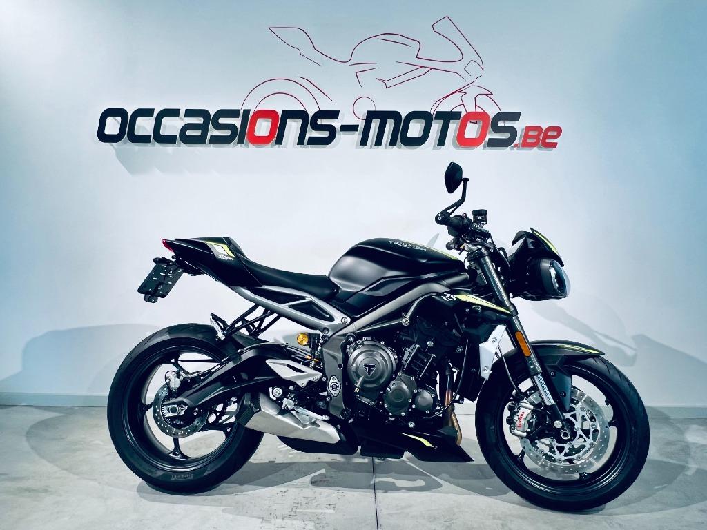 Triumph Street Triple RS - 2022 - 8.764km - Garantie 1 an, Motoren, Motoren | Triumph, Bedrijf, 3 cilinders, 765 cc, Meer dan 35 kW
