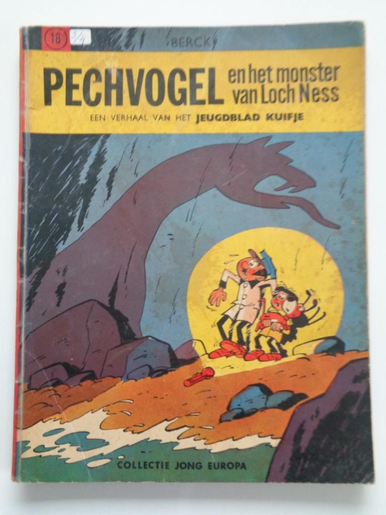Pechvogel en het Monster van Loch Ness (=V3/V4) - 1e dr. '63, Boeken, Stripverhalen, Ophalen of Verzenden