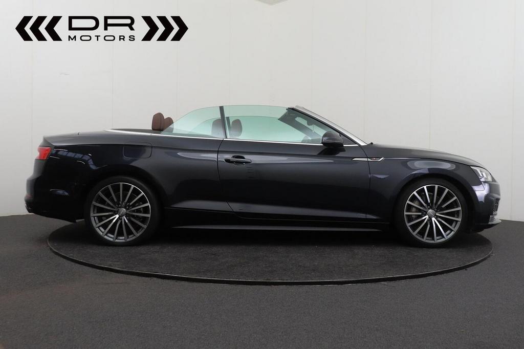 Audi A5 2.0 TSI CABRIO - S-line - LEDER - NAVI - QUATTRO, 4 zetels, 4 cilinders, 0 kg, Parkeersensor