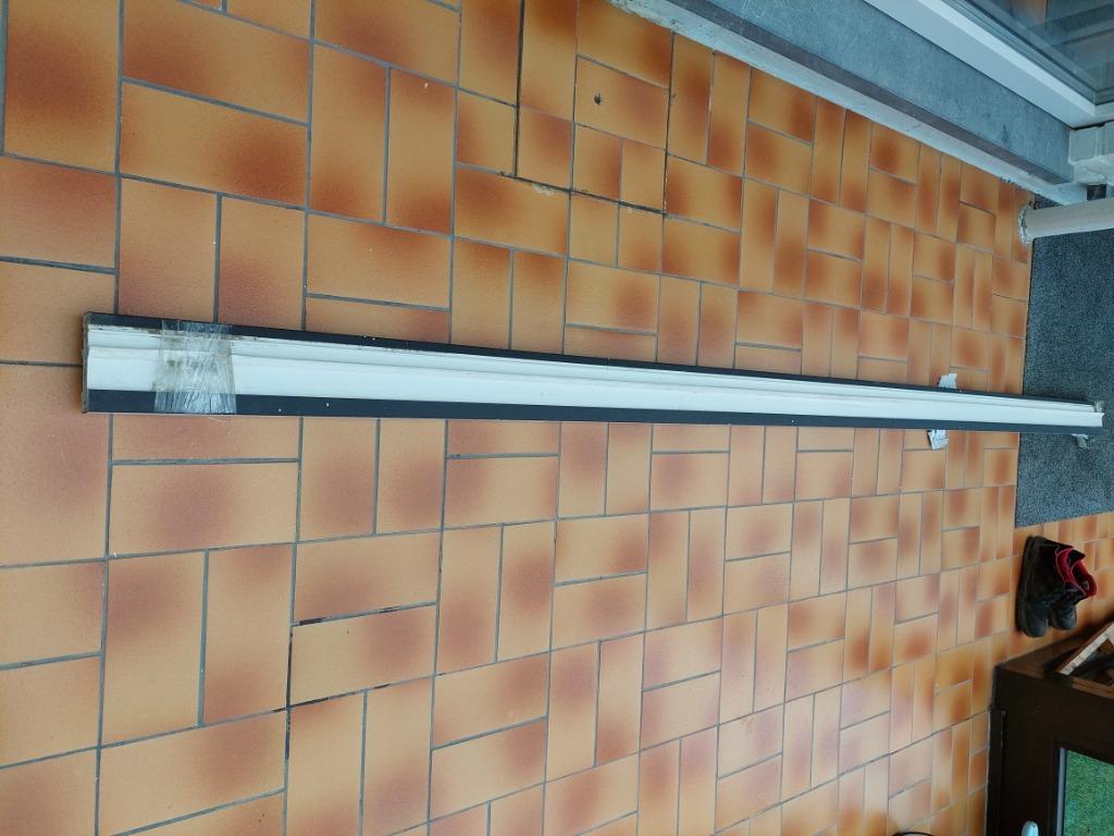 Koppel profiel pvc raam zwart, Doe-het-zelf en Bouw, Ophalen, Kunststof, Minder dan 75 cm, Overige typen