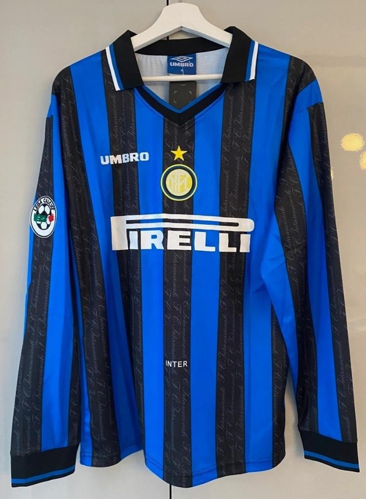 Inter Milan Kanu Voetbalshirt Origineel Nieuw 1996, Ophalen of Verzenden, Zo goed als nieuw