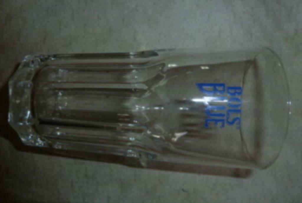 #N glas BOLS BLUE ( curacao ), Verzamelen, Glas en Drinkglazen, Ophalen of Verzenden, Nieuw, Overige typen