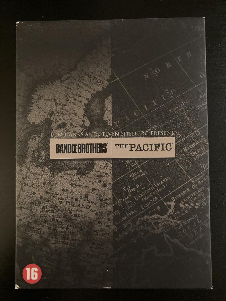 13 x DVD " BAND OF BROTHERS - THE PACIFIC ", Cd's en Dvd's, Dvd's | Tv en Series, Gebruikt, Vanaf 16 jaar, Boxset, Ophalen of Verzenden