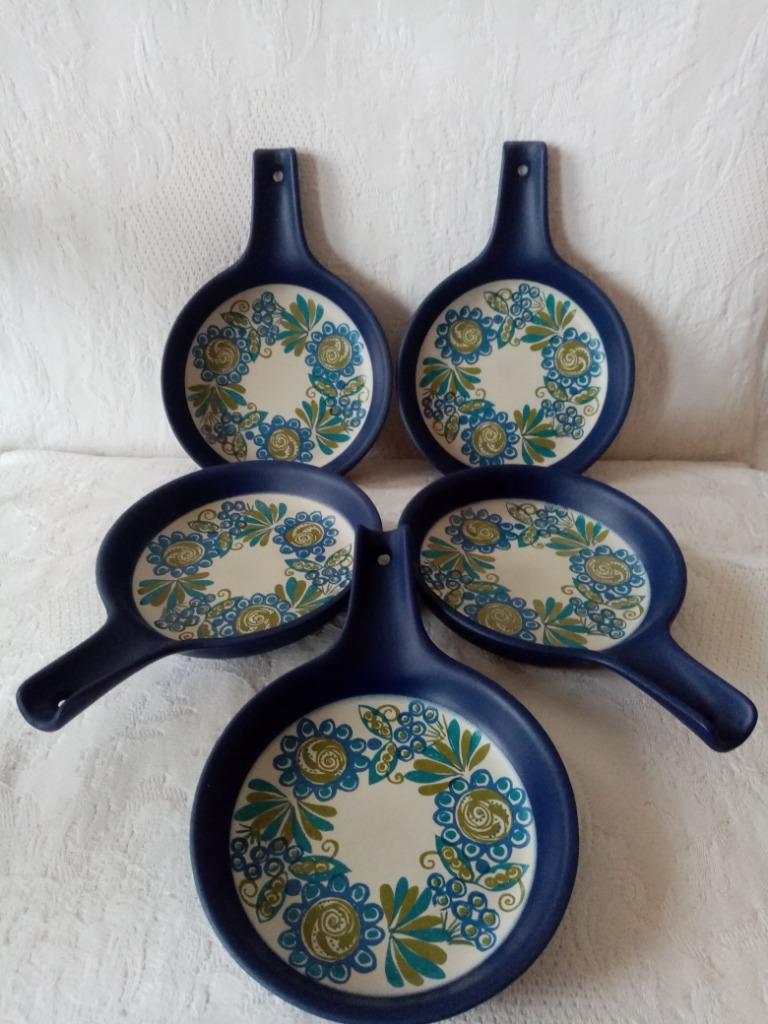 Cinque poêles en céramique  "Tor Viking"  Figgio/Norwege 60s, Antiquités & Art, Antiquités | Céramique & Poterie, Enlèvement ou Envoi