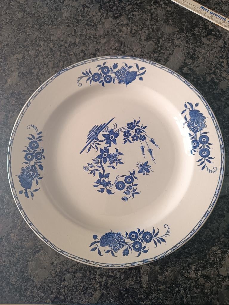 A vendre 2 plats boch, Antiek en Kunst, Antiek | Keramiek en Aardewerk, Ophalen
