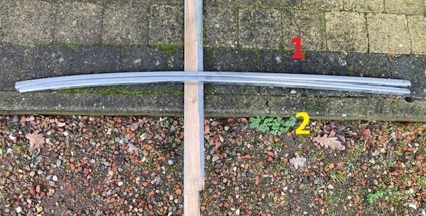 Dak rand sierlijst Citroen DS, Auto-onderdelen, Ophalen of Verzenden, Gebruikt, Rechts, Citroën