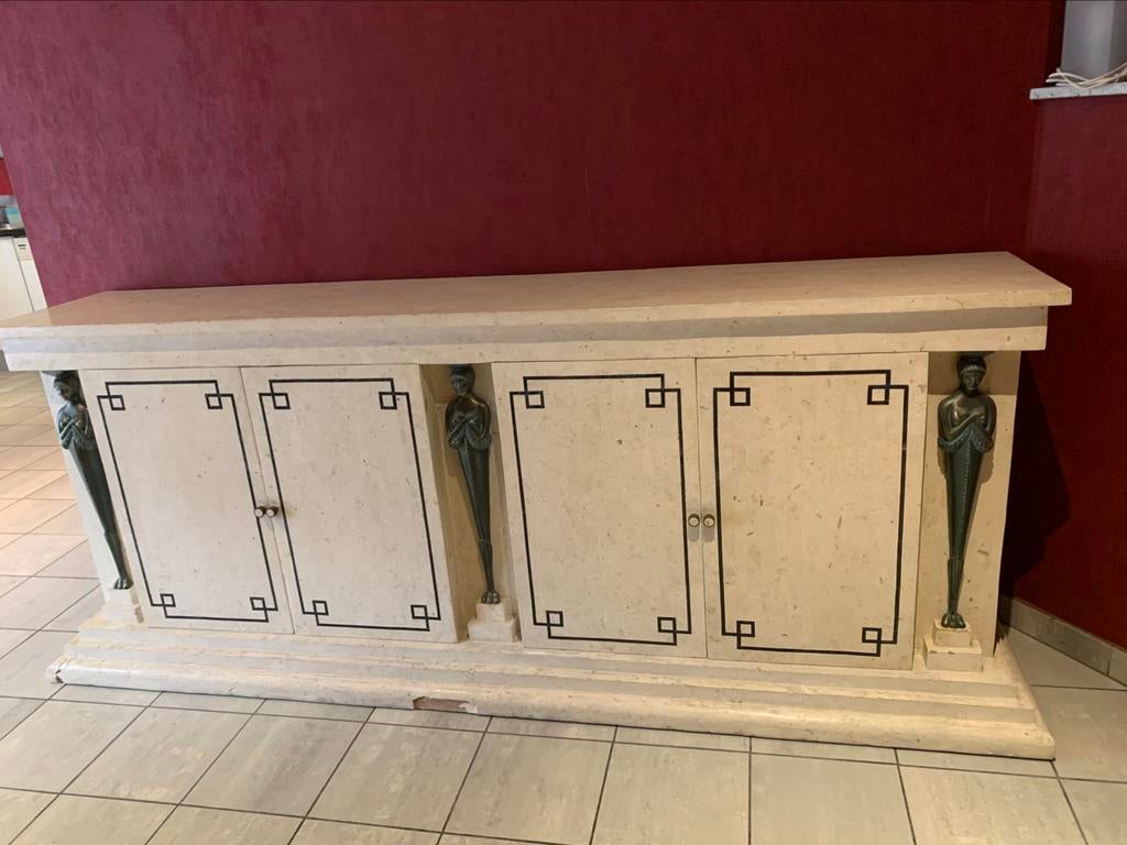 Dressoir + barkast, Enlèvement