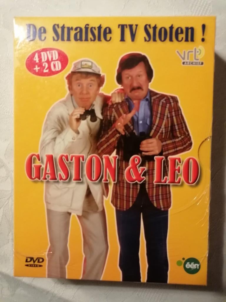 Dvdbox de strafste tv stoten Gaston en leo, Cd's en Dvd's, Ophalen of Verzenden, Zo goed als nieuw