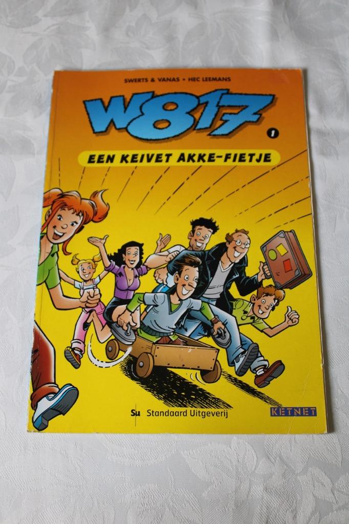 Hec Leemans/Swerts & Vanas - W817 - 1 een keivet akke-fietje, Gelezen, Eén stripboek, Ophalen of Verzenden, Swerts en Vanas; Hec Leemans