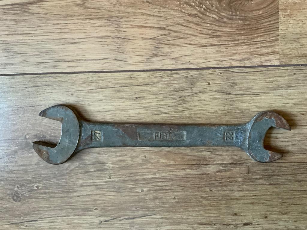 Oud Fiat steeksleutel 22-27, Auto diversen, Ophalen of Verzenden