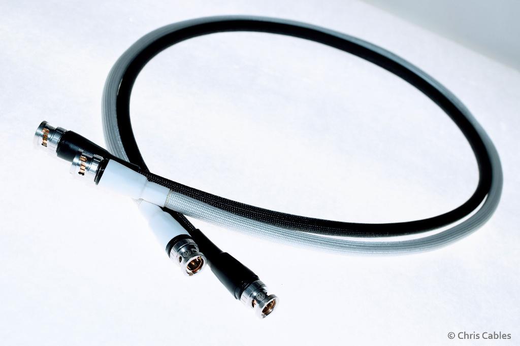 'The Crafty Coax' 75-Ohm digital COAX kabel van Chris Cables, Verzenden, Nieuw, Coaxiale kabel