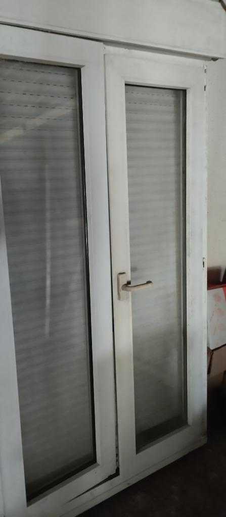 Châssis porte fenêtre volet et tablette, Enlèvement