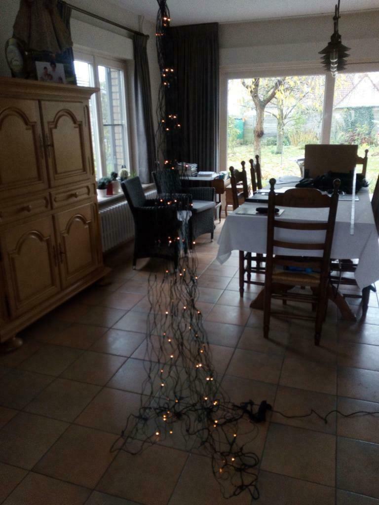 kerstboom lichtmantel 2 stuks, Ophalen, Gebruikt