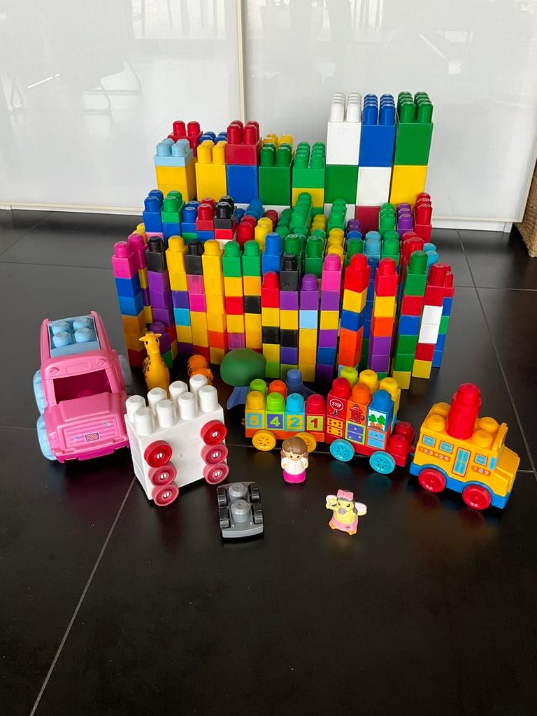 Mega bloks, Ophalen, Gebruikt