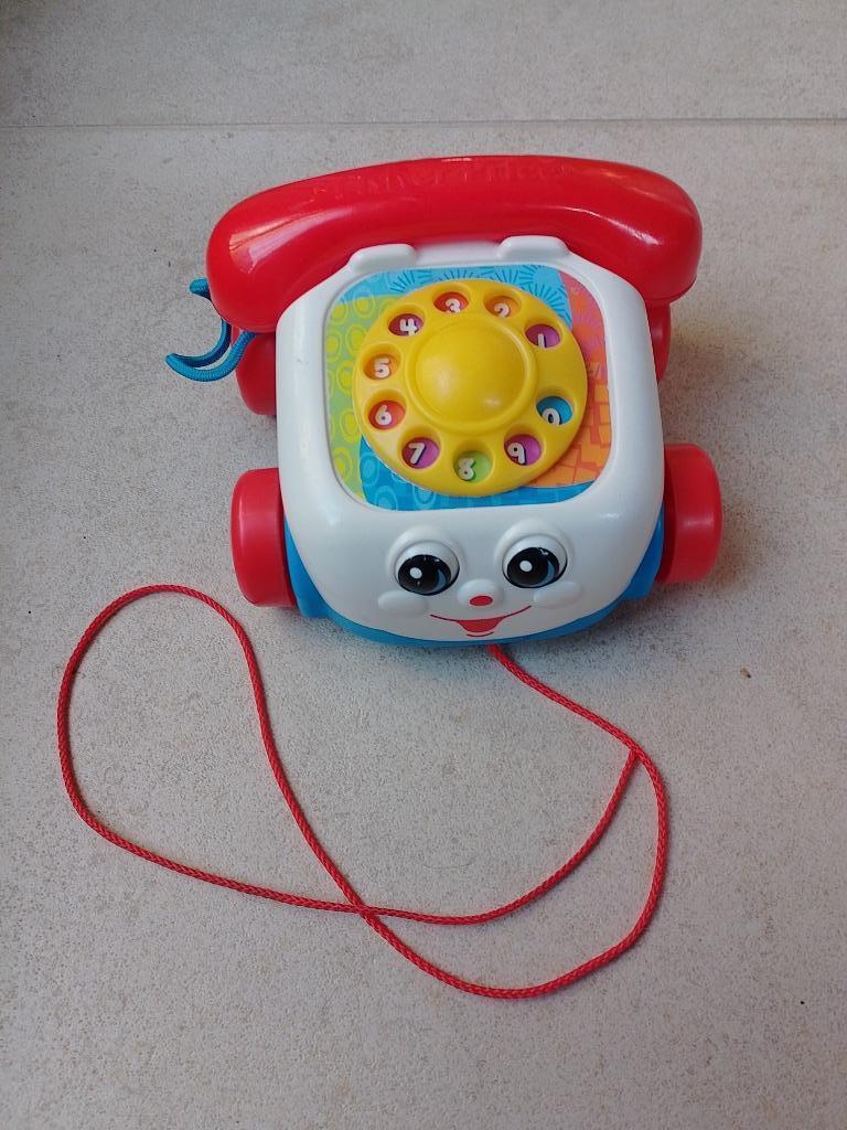 Ficher-Price telefoon, Ophalen, Gebruikt, Duw- of Trekspeelgoed