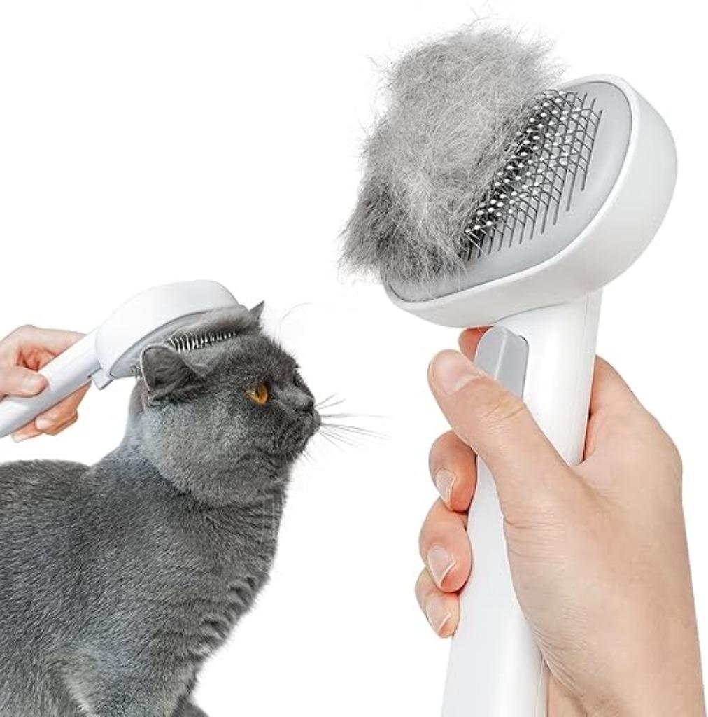 Kattenborstel Hondenborstel | Wit | Nieuw, -, Verzenden, Lable, -