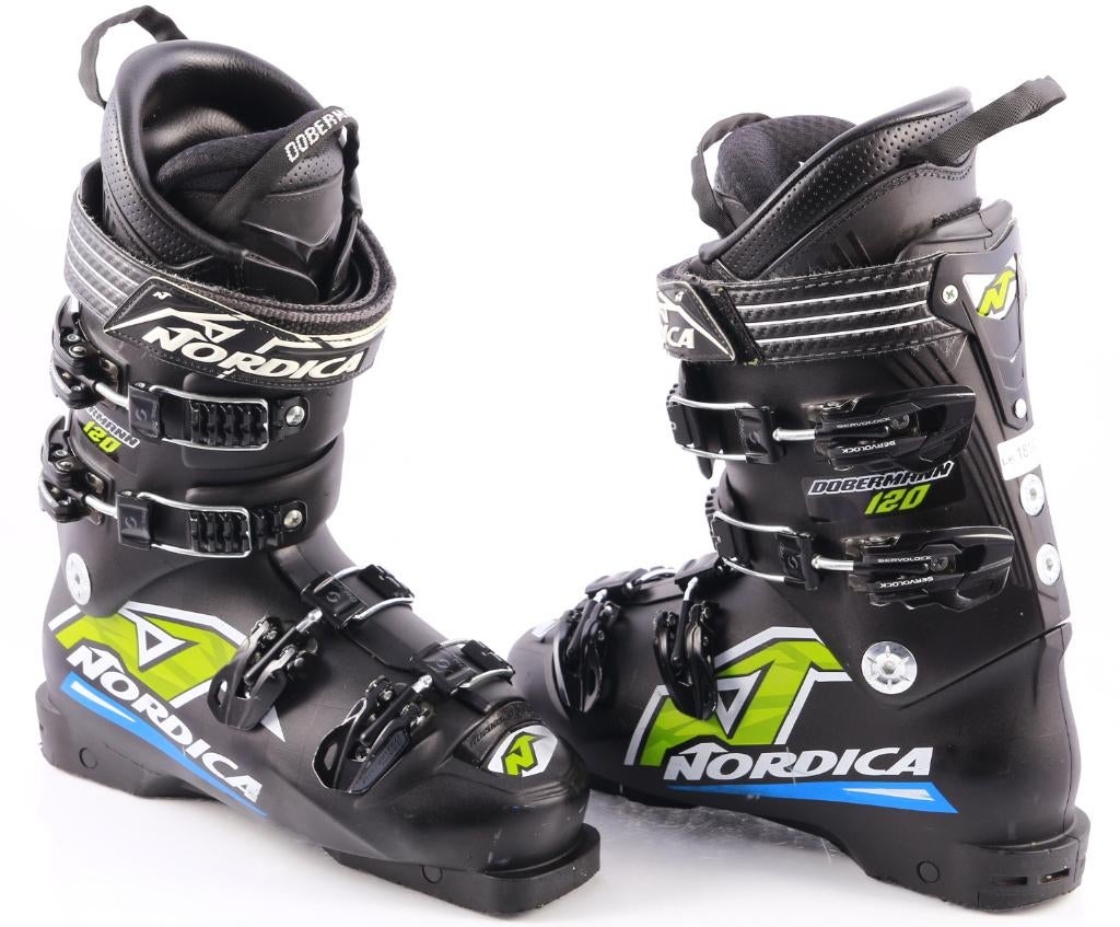 40,5 41 EU skischoenen NORDICA DOBERMANN 120, Sport en Fitness, Skiën en Langlaufen, Gebruikt, Schoenen, Ski, Nordica, Carve, Ophalen of Verzenden