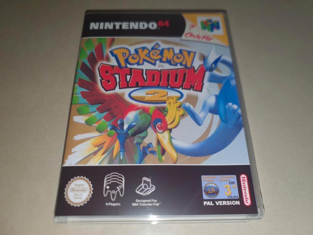 Pokemon Stadium 2 N64 Game Case, Games en Spelcomputers, Verzenden, Zo goed als nieuw
