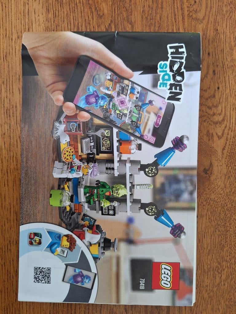 Lego Hidden Side 70418 J.B.'s spooklab, Ophalen of Verzenden, Zo goed als nieuw, Lego