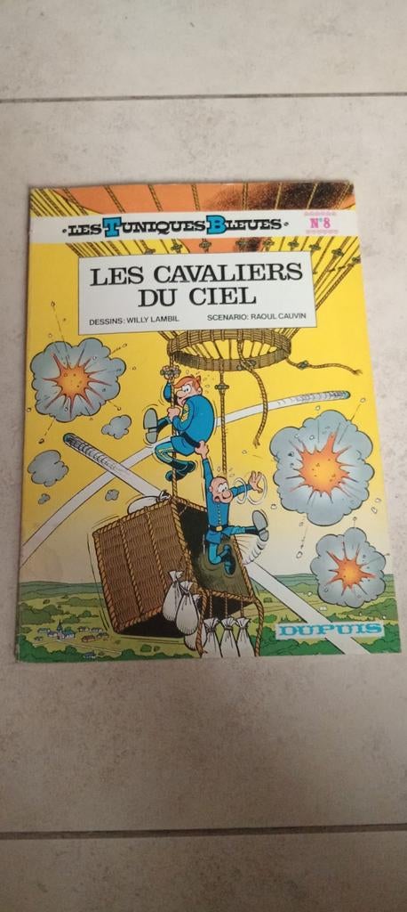 BD Bande dessinée Tuniques bleues n8 Cavaliers... 1976, Enlèvement ou Envoi, Utilisé