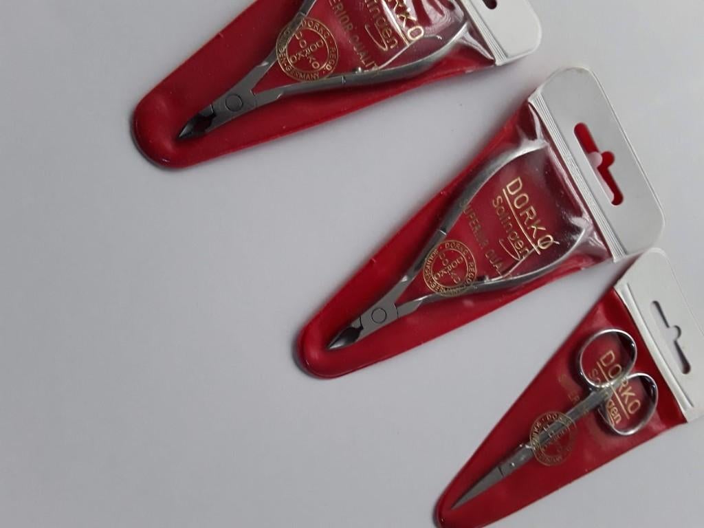 Solingen Dorko pedicure kniptang + schaartje nieuw !!, Ophalen of Verzenden, Nieuw, Gereedschap of Accessoires