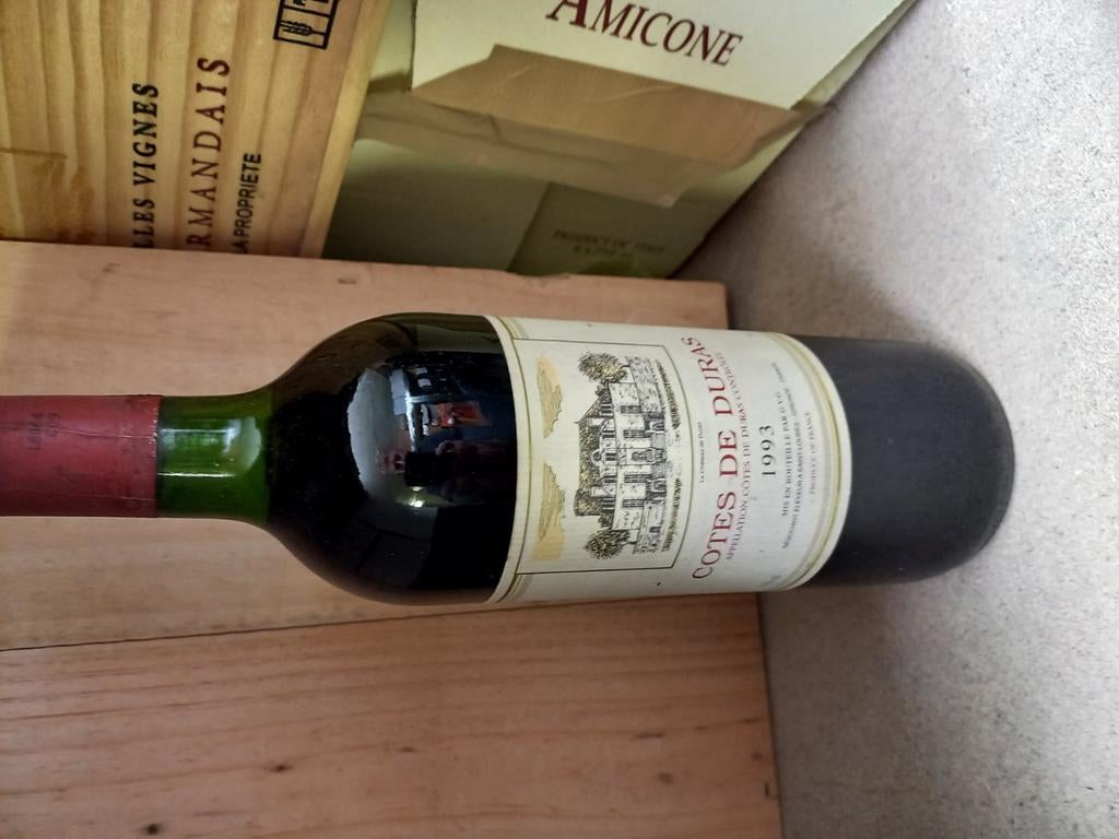 Côtes De Duras 1993, Collections, Vins, Enlèvement, Comme neuf