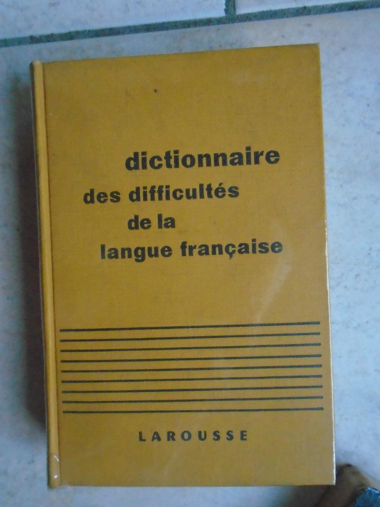 DICTIONNAIRES:"LAROUSSE"GARNIER"COLLINS/GRAMMAIRE"MANTEAU", Antiquités & Art, Enlèvement ou Envoi, RUDLER/LAMIZET/DETHIER..