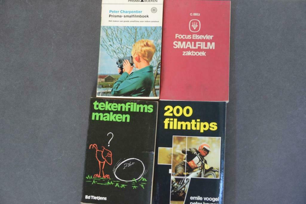 4 oude boekjes over filmen., Livres, Enlèvement ou Envoi, Comme neuf, Photographie et Cinéma