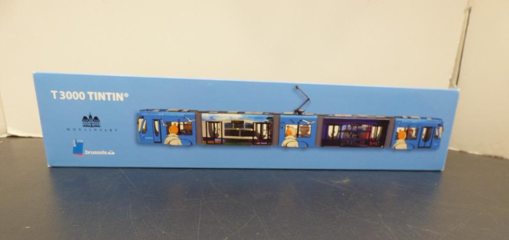 Tram Tintin T3000 STIB 2018, Enlèvement ou Envoi, Tintin, Neuf, Statue ou Figurine
