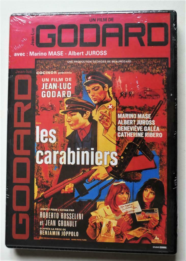 Les Carabiniers - Jean-Luc Godard, 1960 tot 1980, Overige genres, Vanaf 9 jaar, Ophalen of Verzenden