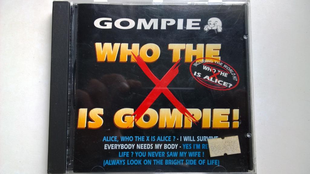 Gompie - Who The X Is Gompie!, Enlèvement ou Envoi, Comme neuf