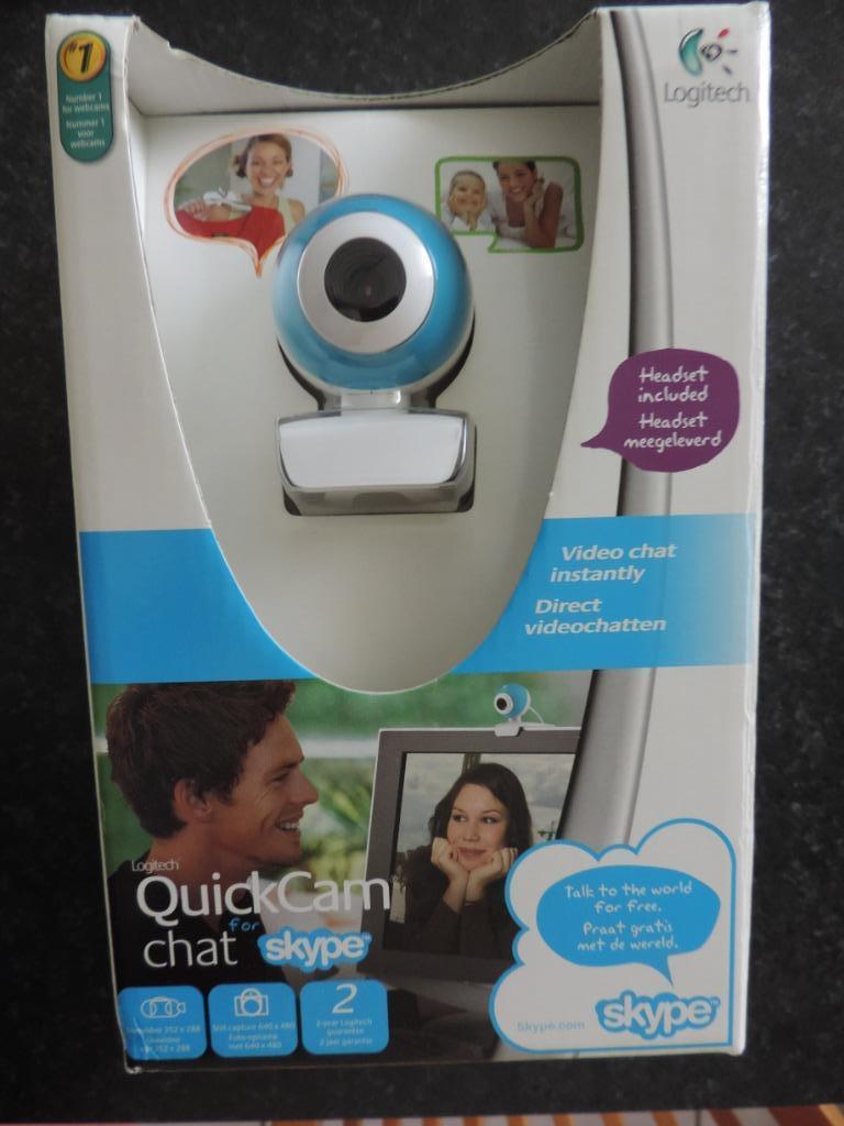 Quick Cam Logitech (neuve, non ouverte dans la boîte), Informatique & Logiciels, Enlèvement ou Envoi, Neuf