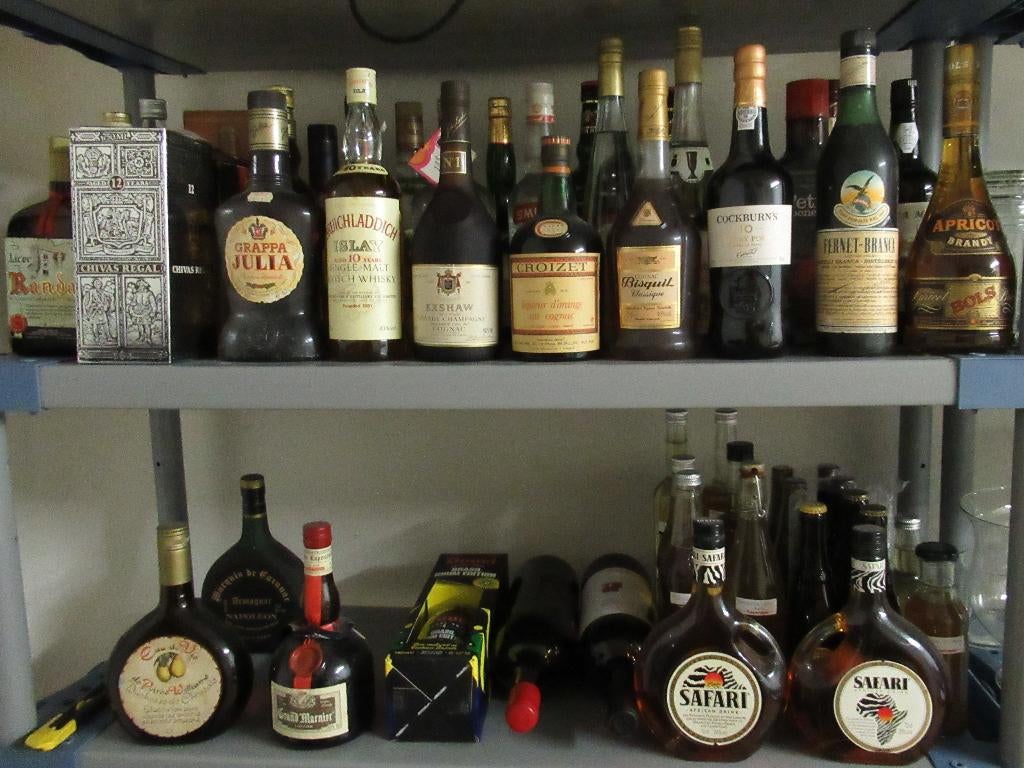 whisky cognac diverse dranken, Ophalen, Zo goed als nieuw