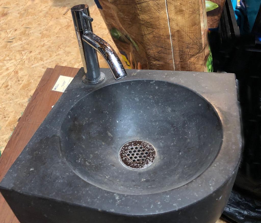 évier en pierre bleue, Enlèvement, Comme neuf, Pierre, Lavabo