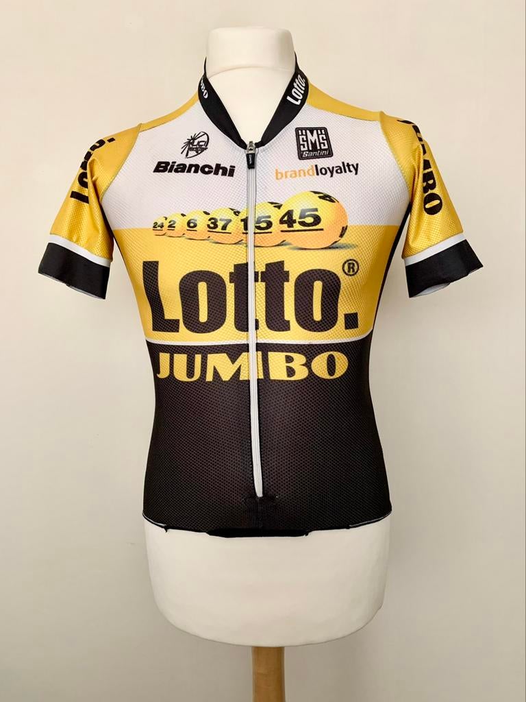Lotto Jumbo 2015 worn by Dennis van Winden cycling shirt, Ophalen of Verzenden, Gebruikt, Kleding