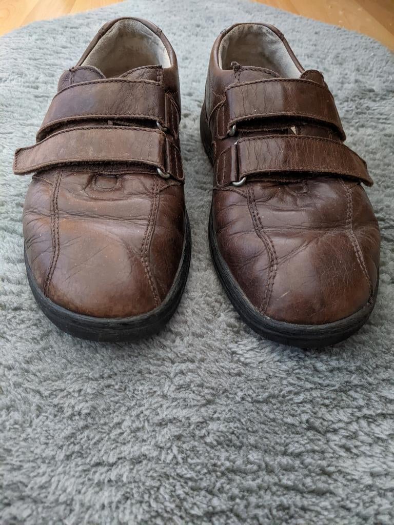 Solidus, chaussons (chaussures) en cuir pour homme taille 39, Enlèvement ou Envoi, Porté, Brun