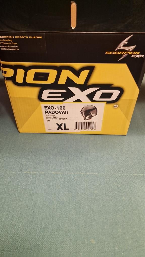 Casque moto Scorpion evo 100, Motos, Enlèvement ou Envoi, Seconde main, XL