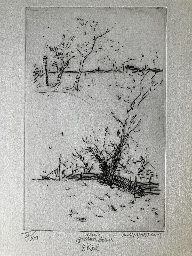 Ets Albert Cambeen (1944) 't Kiel, Ophalen