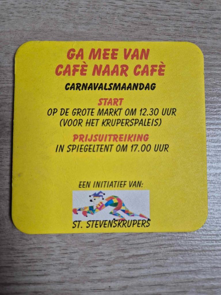 Biervilt Sint - Stevenskruppers Nijmegen, Verzamelen, Ophalen of Verzenden