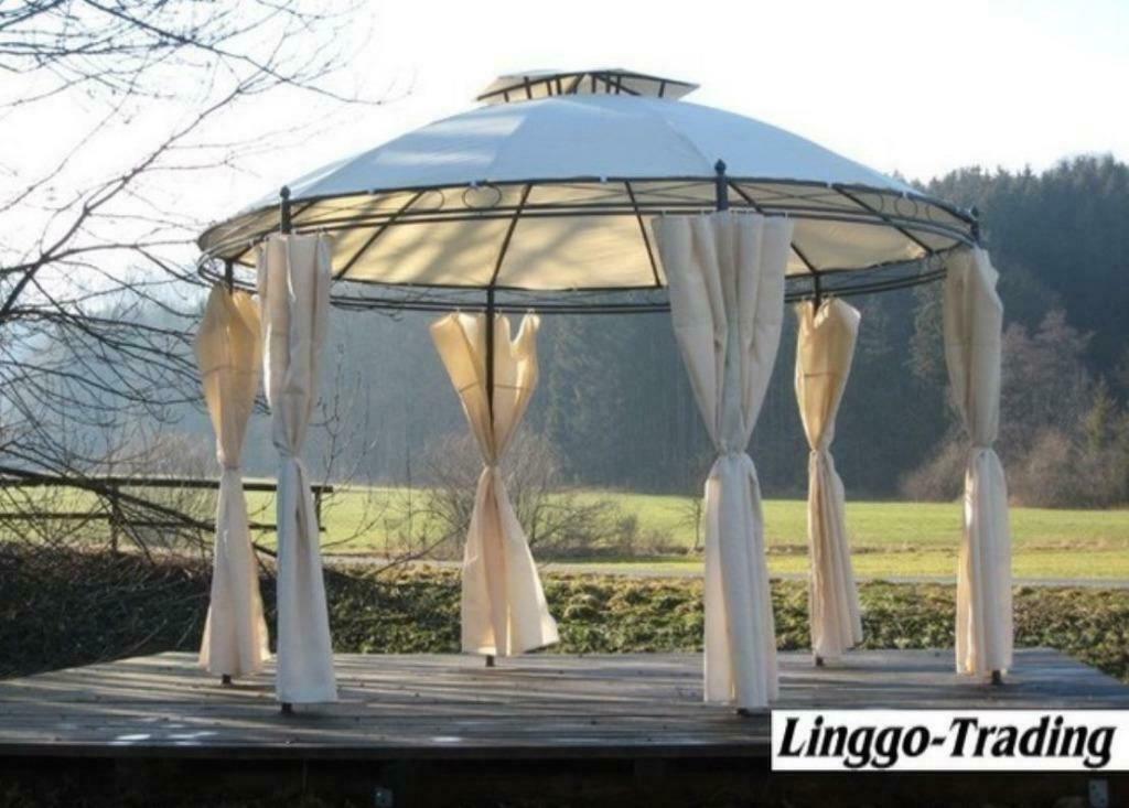 Chique Paviljoen/Prieel/Trouwkapel/Bruidskapel 3,5m. Rond!, Ophalen of Verzenden, Nieuw, Accessoires