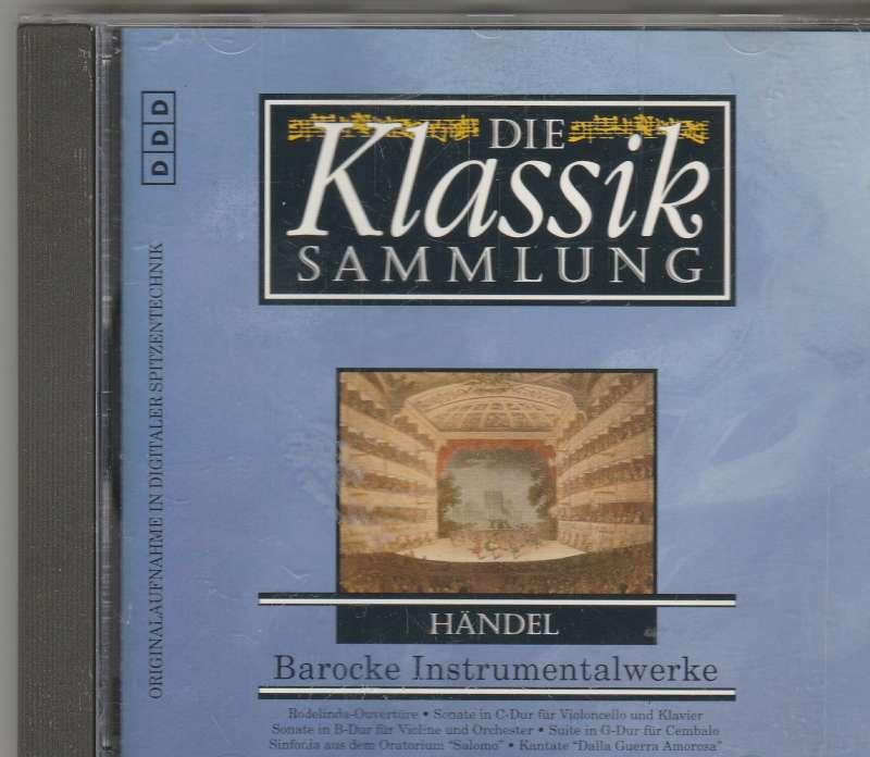 CD Die Klassik Sammlung - Händel Barocke Instrumentalwerke, Enlèvement ou Envoi, Classicisme, Comme neuf, Orchestre ou Ballet