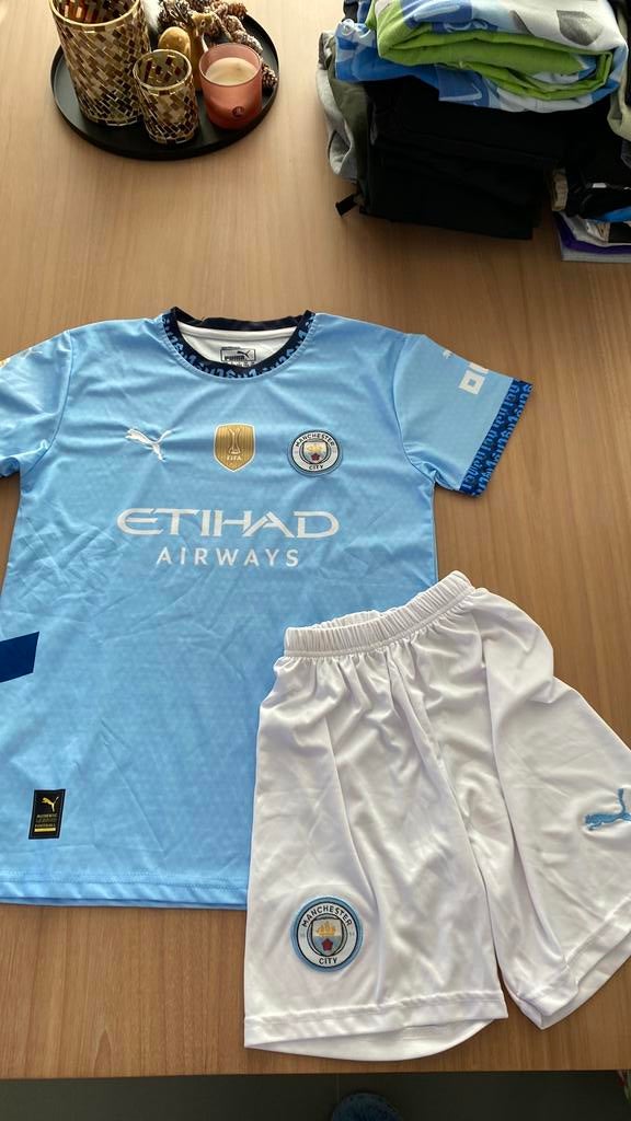 Manchester city maat 164, Ophalen of Verzenden, Zo goed als nieuw, Shirt
