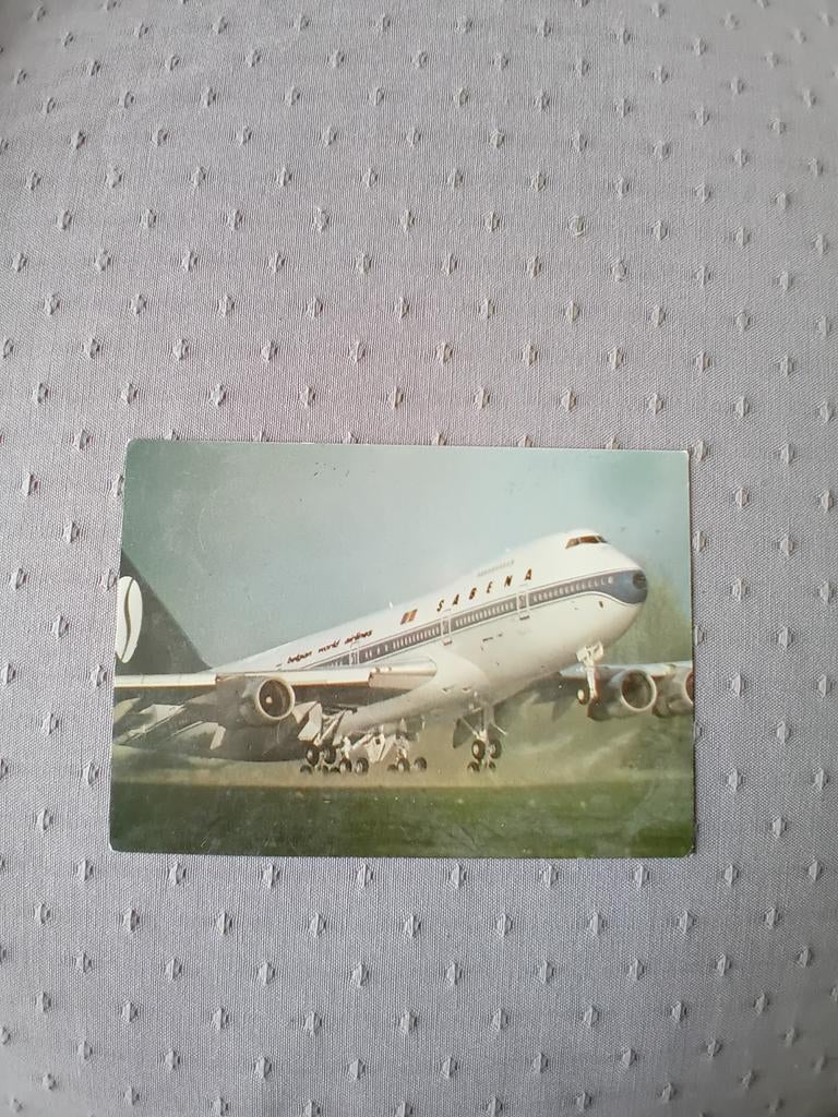Carte postale Sabena, Collections, Aviation, Enlèvement ou Envoi, Comme neuf