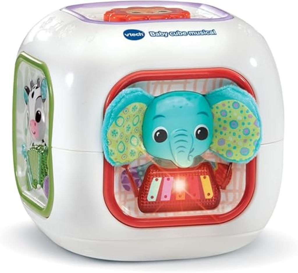 VTech Baby Cube avec musique, livraison gratuite interactive, Neuf, -, -, VTECH