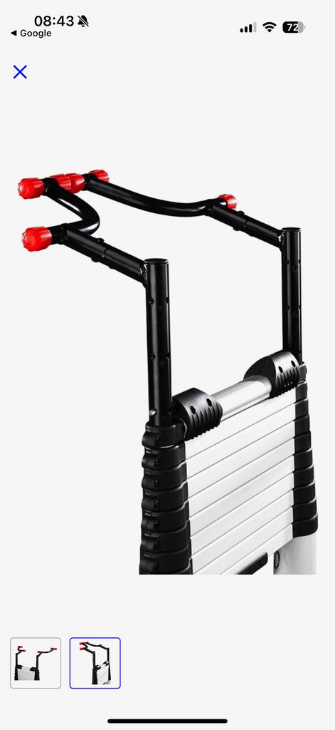 Telesteps telescopische ladder afstandshouder nieuw, Bricolage & Construction, Enlèvement ou Envoi, Échelle