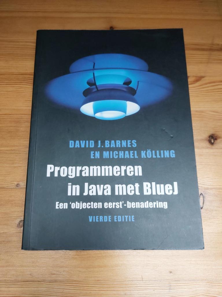 boek: programmeren in java met blueJ, David J. Barnes & Mich, Boeken, Ophalen of Verzenden, Zo goed als nieuw, Programmeertaal of Theorie